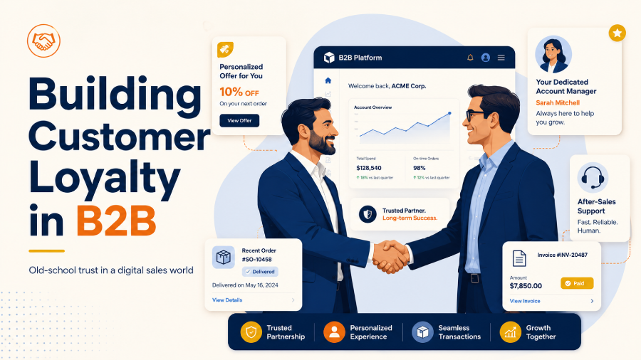 Customer Loyalty in B2B Sales Platforms | Building Digital Trust